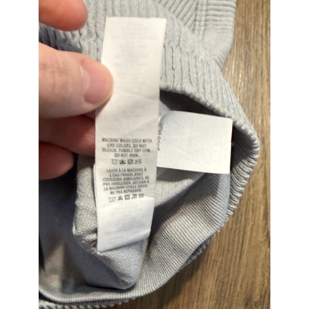 Aerie Tank Top Women's Size Medium Gray Crop Top Halter Neck Sleeveless cropped - Picture 9 of 10